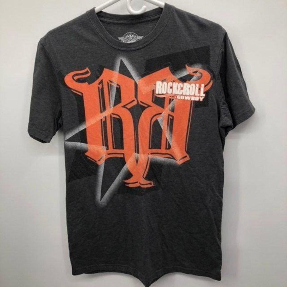 Rock & Roll Cowboy T-Shirt Mens M Used